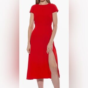 Midi Alexia Admor dress Lily high slit midi